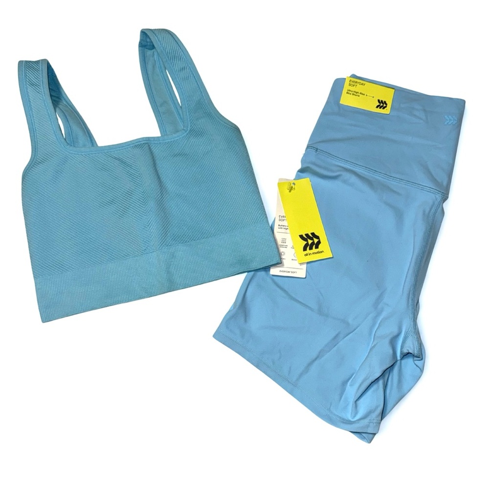 All in Motion Women's Blue Athletic Shorts
